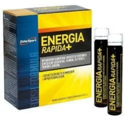 Ethicsport energia rapida+ 10 flaconcini 25 ml