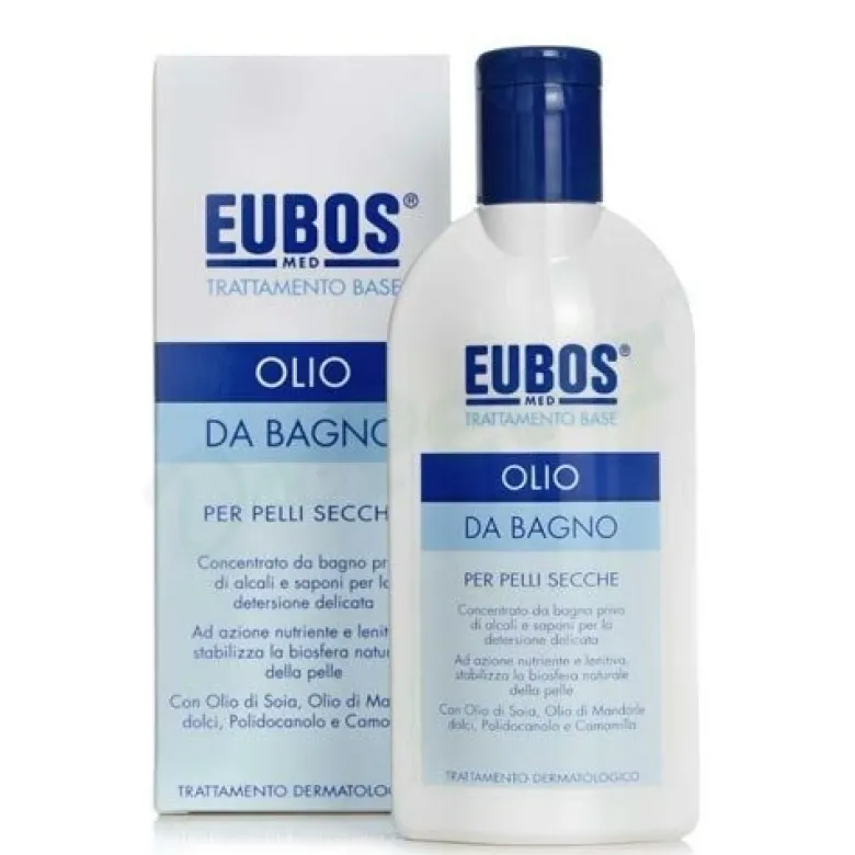 Eubos olio bagno per pelli secche 200ml