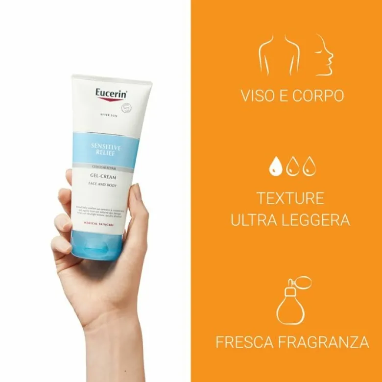 Eucerin After Sun Doposole Lenitivo Viso e Corpo 200 ml