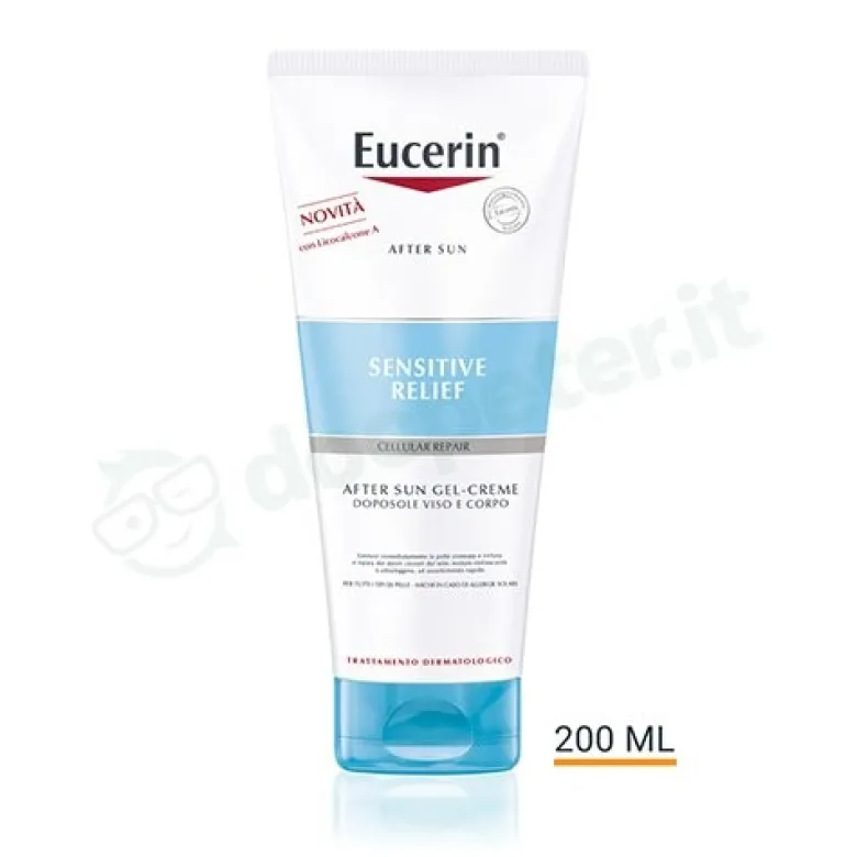 Eucerin After Sun Doposole Lenitivo Viso e Corpo 200 ml