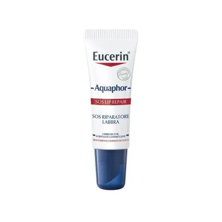 Eucerin aquaphor sos riparatore labbra 10 ml