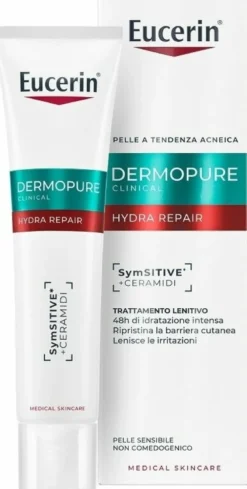 Eucerin dermopure clinical trattamento lenitivo 40ml