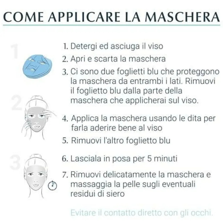 Eucerin Hyaluron Filler Maschera Intensiva Viso Anti-età Monouso