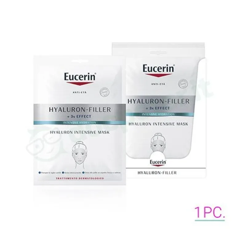 Eucerin Hyaluron Filler Maschera Intensiva Viso Anti-età Monouso