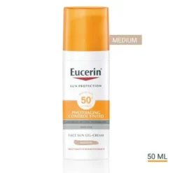 Eucerin sun photoaging control tinted gel creme spf50+ medium 50 ml