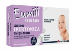Eumill Naso Baby Soluzione Ipertonica di Acqua di Mare 20 Fiale