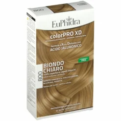 Euphidra colorpro xd 800 biondo chiaro gel colorante capelliin flacone + attivante + balsamo + guanti