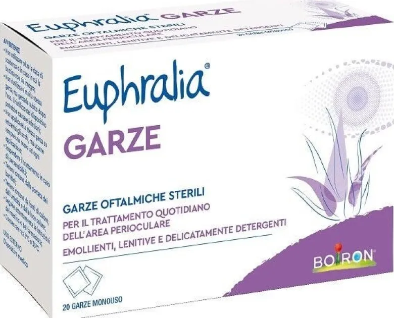 Euphralia 20 garze oftalmiche sterili monouso