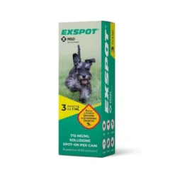 Exspot 715mg/ml Soluzione Spot-on Per Cani 3 Pipette