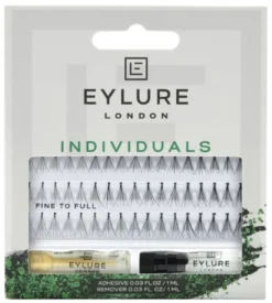 Eylure ciglia individuali combo s/m fine to full + 1 colla + 1 remover
