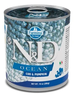 Farmina Natural & Delicious Ocean Con Merluzzo E Zucca Per Cani Adulti 285g