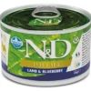 Farmina Natural & Delicious Prime Mini Con Agnello E Mirtillo Per Cani Adulti 140g