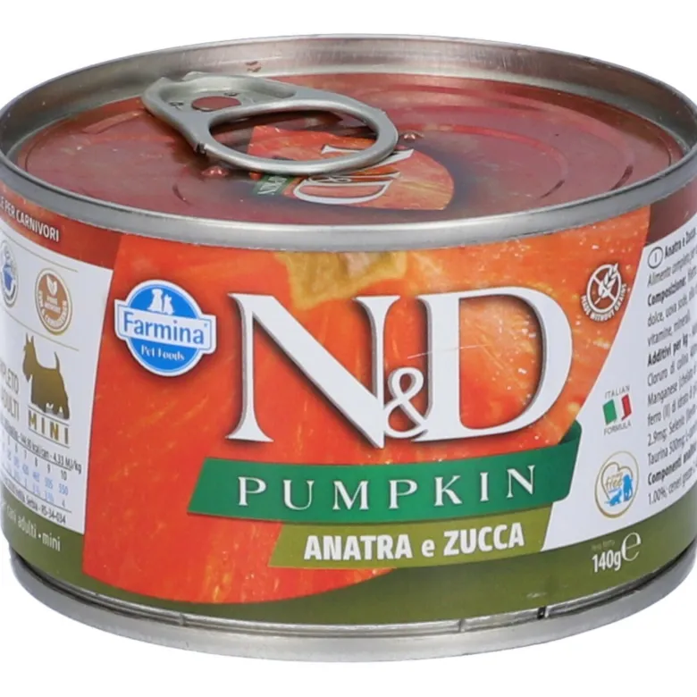 Farmina N&d Wet Dog Pumpkin Anatra 140 g