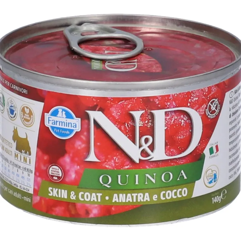 Farmina N&d Wet Dog Quinoa/anatra 140 g