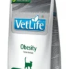 Farmina vet life natural feline obesity cibo secco per gatti sacco 400g