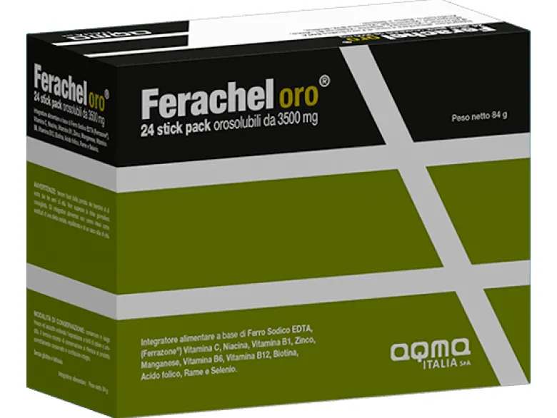Ferachel oro 24 stick orosolubile