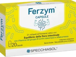 Ferzym Capsule 20 Capsule Senza Glutine Naturalmente Privo di Lattosio