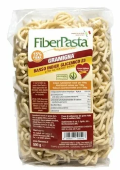 FiberPasta Gramigna Basso Indice Glicemico 500 g