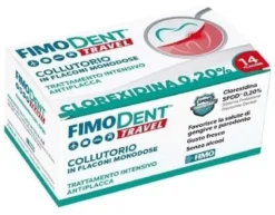 Fimodent travel collutorio clorexidina spdd 0,20% 14 flaconcini monodose 10 ml