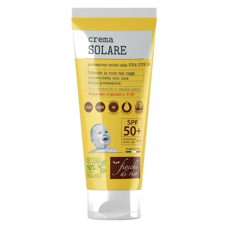 Fiocchi Di Riso Crema Solare Per Bambini 100ml SPF50+