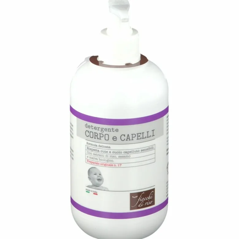 Fiocchi di riso detergente capelli e corpo 400 ml