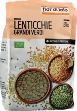 Fior Di Loto Lenticchie Verdi Biologiche 400 g