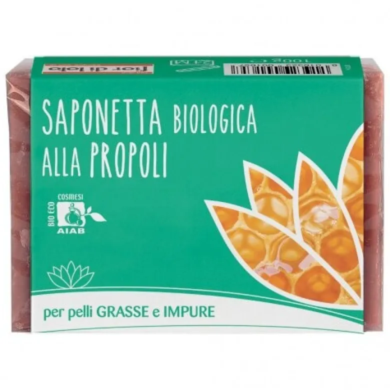 Fior di loto saponetta ai propoli 100 g