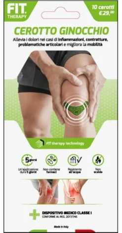 Fit therapy 10 cerotti ginocchio