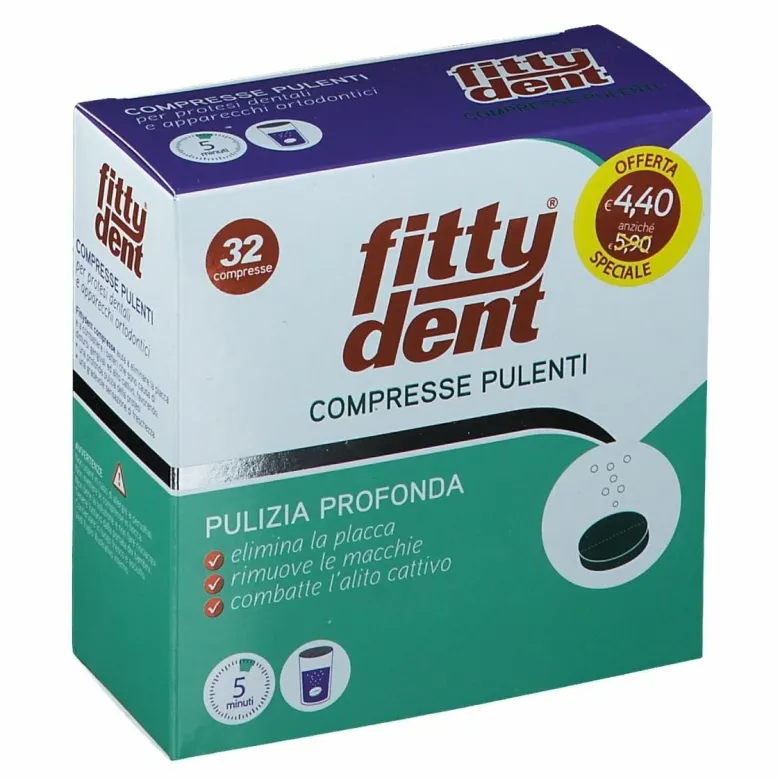 Fittydent 32 compresse detergente os
