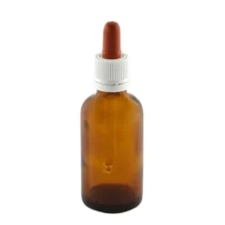 Flacone vetro 100 ml + contagocce a sigillo 10 pezzi