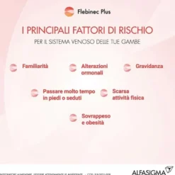 Flebinec Plus Integratore Microcircolo 14 bustine