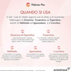 Flebinec Plus Integratore Microcircolo 14 bustine