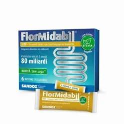 FlorMidabil Stop Polvere Integratore Contro Diarrea 6 Bustine