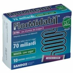 FlorMidabil Ultra Polvere Fermenti Lattici Vivi 10 Bustine