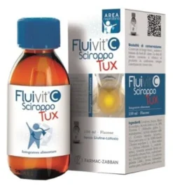 Fluivit c sciroppo tux flacone 150 ml