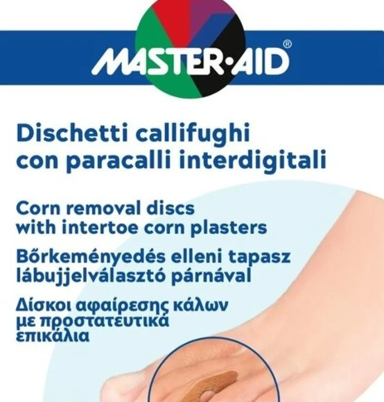 Footcare dischetto callifugo 6 pezzi + paracalli 6 pezzi