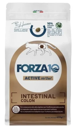 Forza10 active vet diet intestinal colon crocchette per gatti adulti 400g
