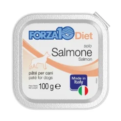Forza10 solo diet salmone patÃ© per cani adulti vaschetta 100g