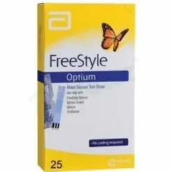 Freestyle Optium Strisce Reattive Glicemia 25 pezzi
