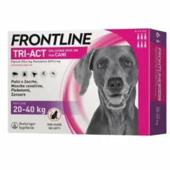 Frontline Tri-Act Spot-On 6 Pipette 4 ml per Cani da 20 a 40 kg