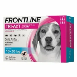 Frontline Tri-Act Spot-on 6 Pipette 2 ml per Cani da 10 a 20 kg