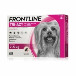 Frontline tri-act Spot-on 3 pipette 0,5 ml Per Cani da 2 a 5 kg