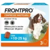 Frontpro Compresse Masticabili per cani di peso 10-25 kg- 68 mg