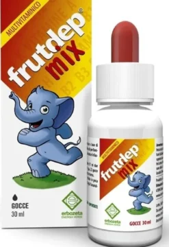 Frutdep Mix Gocce Integratore Multivitaminico per Bimbi 30 ml