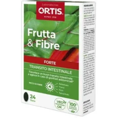 Frutta & Fibre Forte Benessere Transito Intestinale 24 Compresse