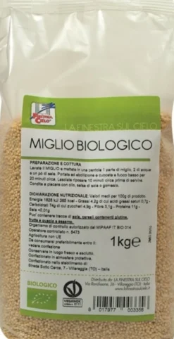 Fsc miglio decorticato bio 1 kg