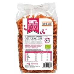 Fusilli di lenticchie rosse bio 250 g