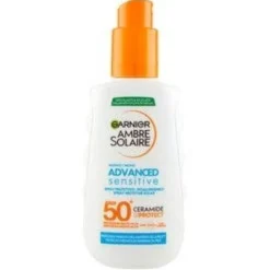 Garnier ambre solaire advanced sensitive adulti ceramide protect spray 150ml spf50+