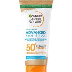 Garnier ambre solaire advanced sensitive ceramide protect latte 175ml spf50+