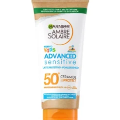 Garnier ambre solaire kids advanced sensitive ceramide protect latte 175ml spf50+